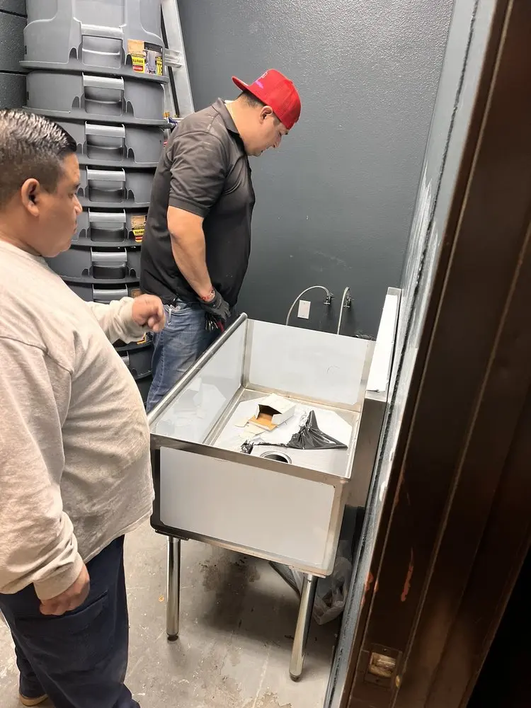 Commercial plumbing and sink installation in Hill Crest
